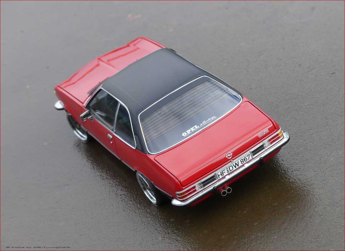 1:18 OPEL Commodore B GS/E Coupe Bj.75 Rot Limited Edition + OVP